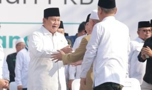 Ketua Umum Partai Gerindra yang juga Menteri Pertahanan RI